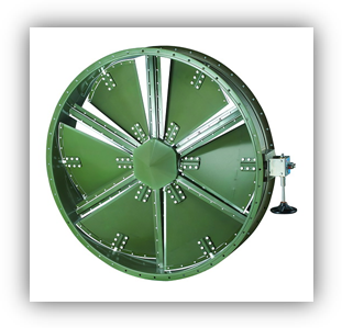 圓形多葉片氣密風量開關 Many Blade Pressurization Balance Damper (Round)