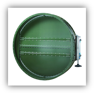 圓形雙葉片氣密風量開關 Double Blade Pressurization Balance Damper (Round)